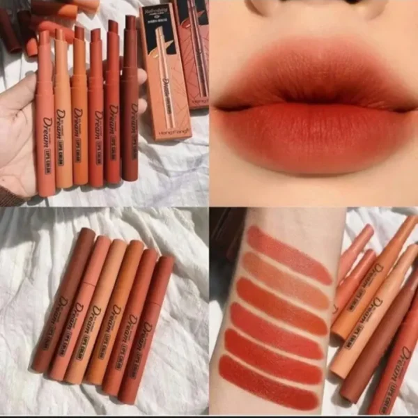 HengFang Matte Lipstick [6 Pcs Set] - Image 5
