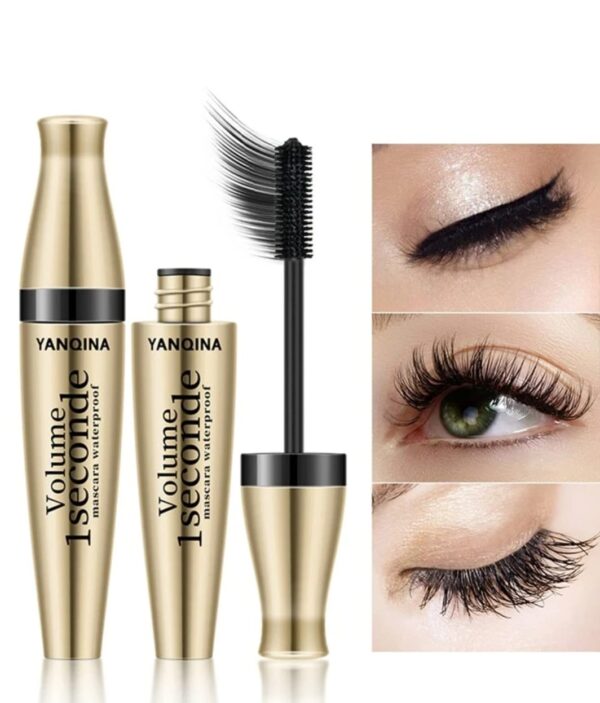 Yanqina Volume 1 Seconde Waterproof Mascara is used for Best Volumizing, Curling, Lengthening