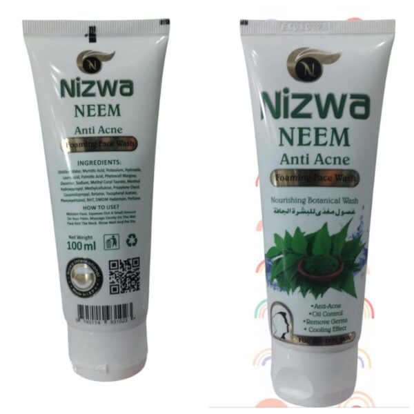 Neem Face Wash – Anti-Bacterial | Prevents Acne | Deep Cleansing & Soothing Formula - Image 4