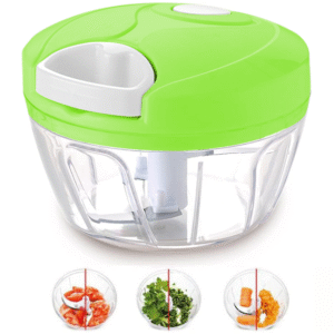 Speedy Chopper Manual Food Chopper for Vegetable| Fruits Nuts| Onions Chopper Hand Pull Mincer Blender Mixer Food Processor(Random Colors)