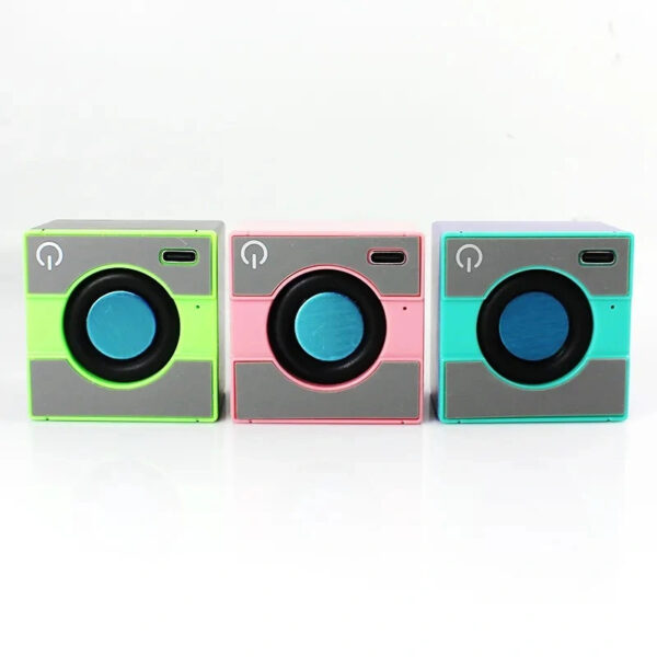 Compact X1 Portable Bluetooth Speaker – Mini HIFI Sound Box for Phone, PC & Laptop – Wireless & Outdoor-Ready(random color) - Image 7