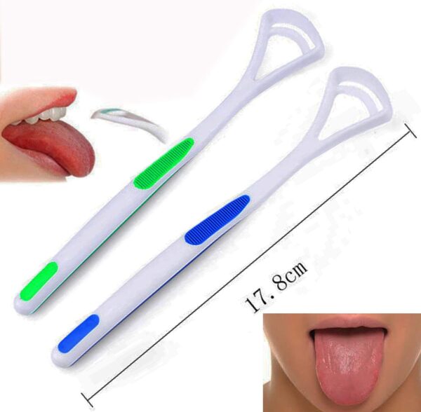deal pack off 2. Micro Nano Tooth Brush + Tongue Cleaner Scraper for Sensitive Gums Toothbrush   (Random Color) - Image 3