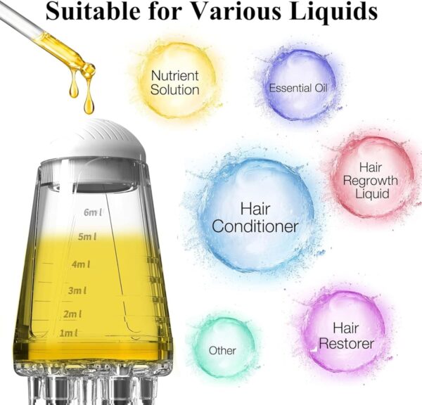 Scalp Root Hair Oil Applicator | Mini Oil Massage Comb - Image 6