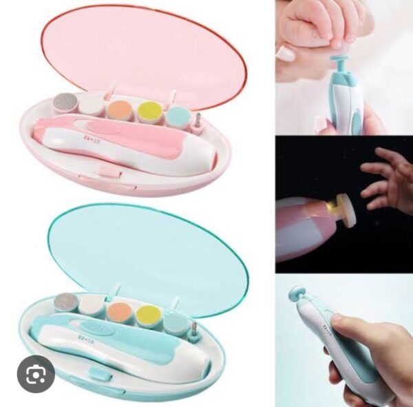 Baby electric nail clipper nail cutter manicure & Pedicure 0m+