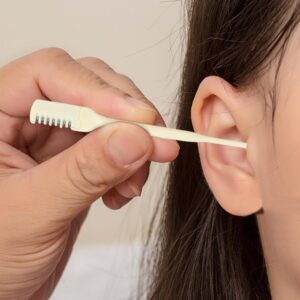 Nose Hair Cutter, 360 Degree Rotating Nose Tweezer - Multi-functional Nose Hair Trimmer Tool for Travel, Picnic, Dating Portable Earpick