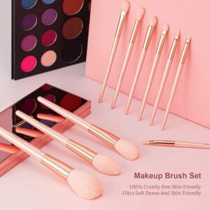 Sweet Beauty 07 PCs Makeup Brush Set | Complete Brush Kit for Professional and Beginner (Random Color)