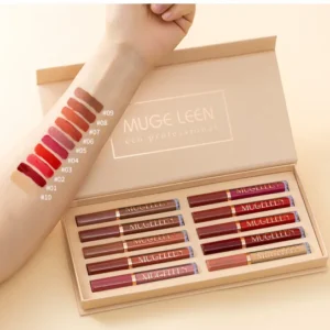 Mugeleen 12 Colors Lip Gloss Set