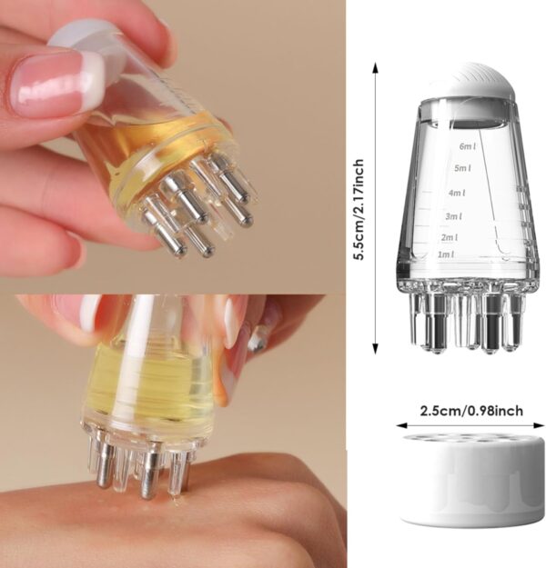 Scalp Root Hair Oil Applicator | Mini Oil Massage Comb - Image 7