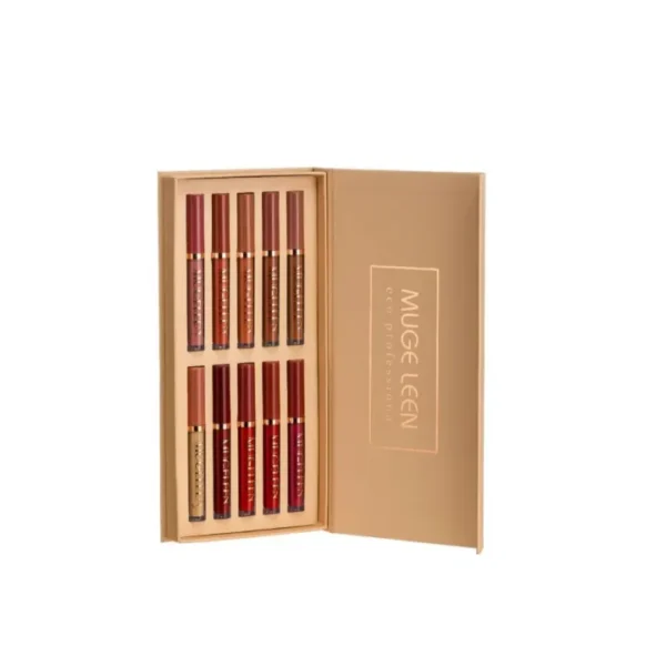 Mugeleen 12 Colors Lip Gloss Set - Image 2