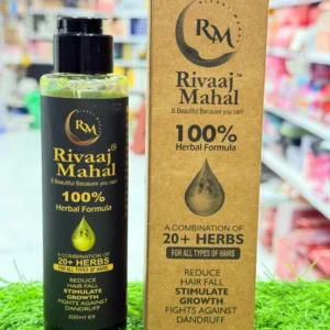 Rivaj Mahal 100% Natural Formula for Men & Women | Stops Hair Fall, Promotes Thick & Long Hair - 200ml