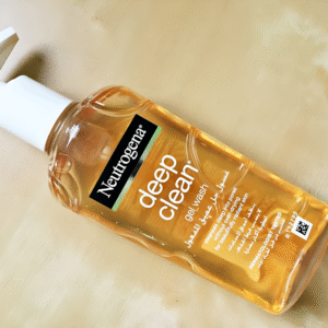 Neutrogena Deep Clean Gel Wash – Oil-Free Daily Facial Cleanser for Oily & Combination Skin (200ml)