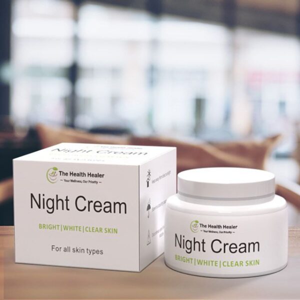 The Health Healer Night Cream – Best Quality Night Cream Seal Packed | Health Healer Night Cream | Cream | Cream For Skin - Night Cream | Brightening Cream | Cream For Remove Acne - 60 gram