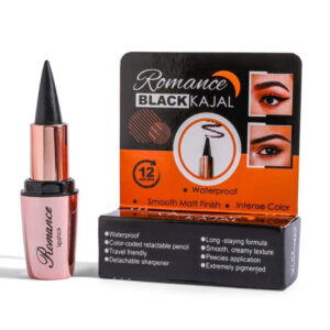 Romance Kajal | Waterproof | Smooth matte finish | Instant Color | Best Quality Waterproof Kajal For Women