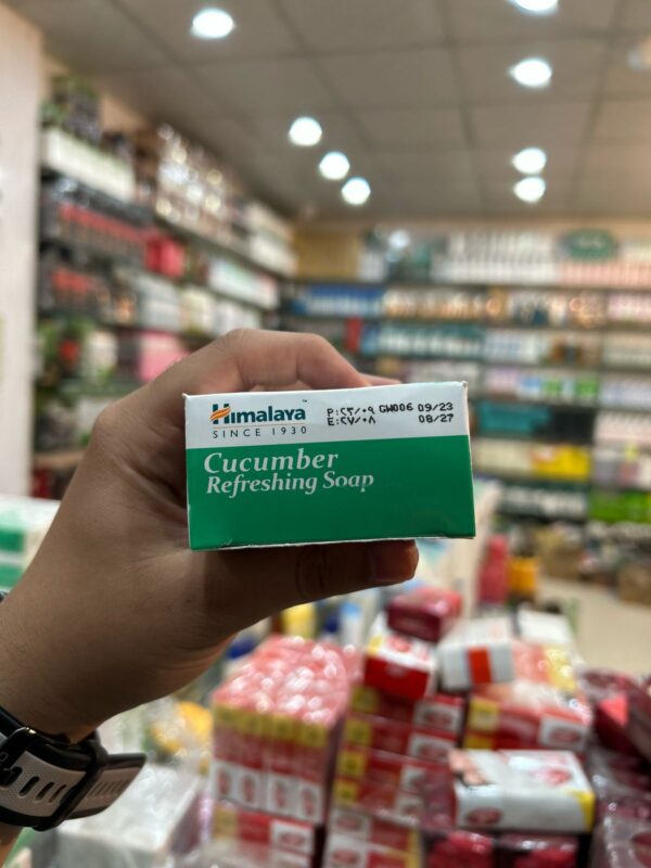 Himalaya Cucumber Refreshing Soap – Cooling & Gentle Cleanser for Fresh, Healthy Skin - Image 4