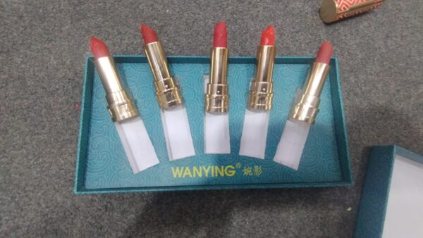 5 Pc Velvet Matte Lipstick Set – Long-Lasting, Rich Colors - Image 2