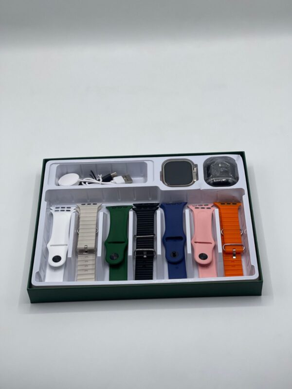 7In1 Smartwatch + 7 Free Stripes And Free Earbuds - Image 6
