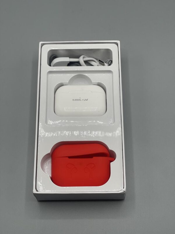 Kamal Airpods Pro 2 With ANC and Free Lanyard And Free Silicone Case - Image 4