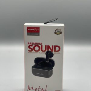 Kamal Premium Quality Metallic Earbuds with Active Noise Cancellation (ANC) – Deep Bass, Crystal Clear Sound & Stylish Design
