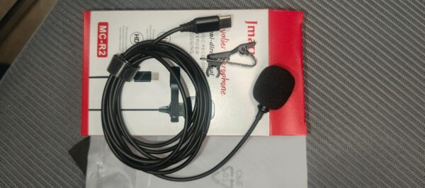 Jmary  TikTok Type-c Lavalier Microphone with Clip Compatible Mobile, Laptop Tab etc - Image 2