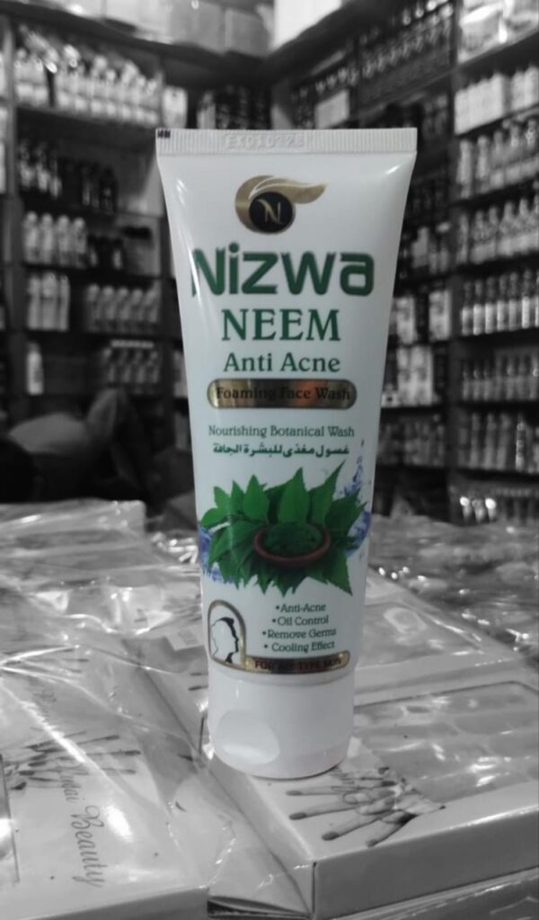 Neem Face Wash – Anti-Bacterial | Prevents Acne | Deep Cleansing & Soothing Formula - Image 2