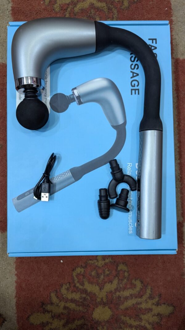 Handle Elbow Fascial Massage Gun – Deep Muscle Relaxation & Vibration Therapy for Soreness, Fatigue & Body Recovery - Image 2