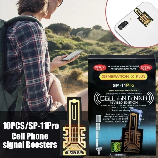 Mobile Phone Signal Booster Portable Phone Signal Enhancement  Stickers for Cell Phone Network - Image 9
