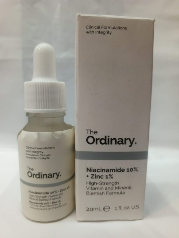 The Ordinary Niacinamide 10% + Zinc 1 % - 20 ml  |Oil Control, Pore Minimizing & Blemish Solution Serum - Image 2