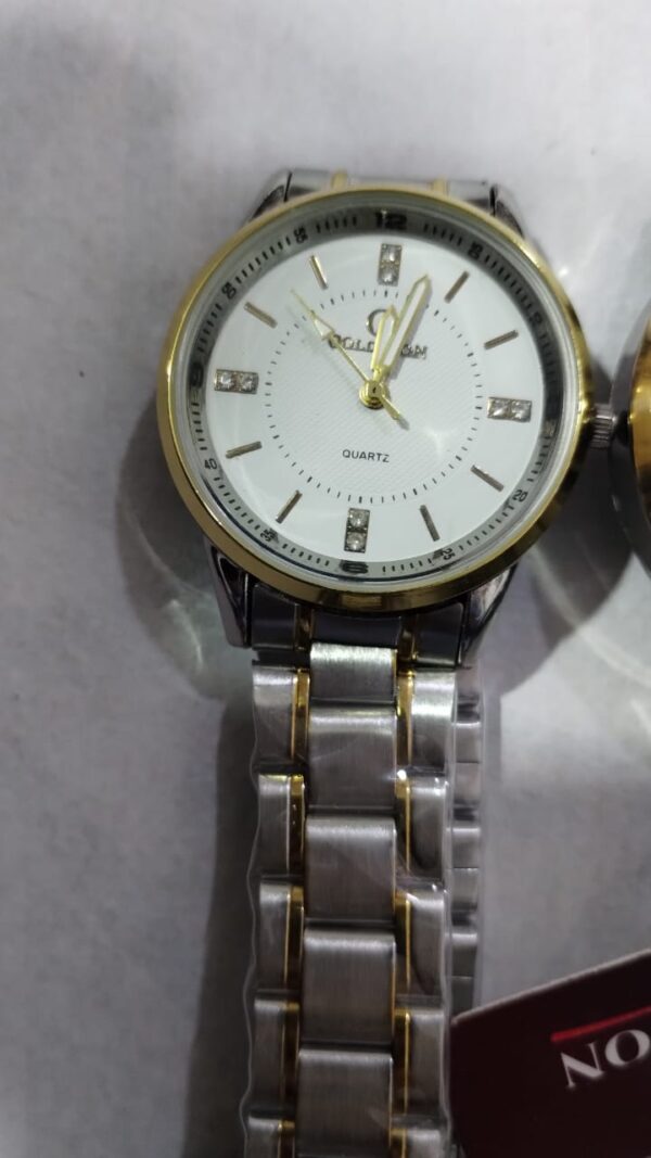 Stainless Steel (Couple Watch) | GOLDSTON | Quartz | New Luxury Design - Image 9