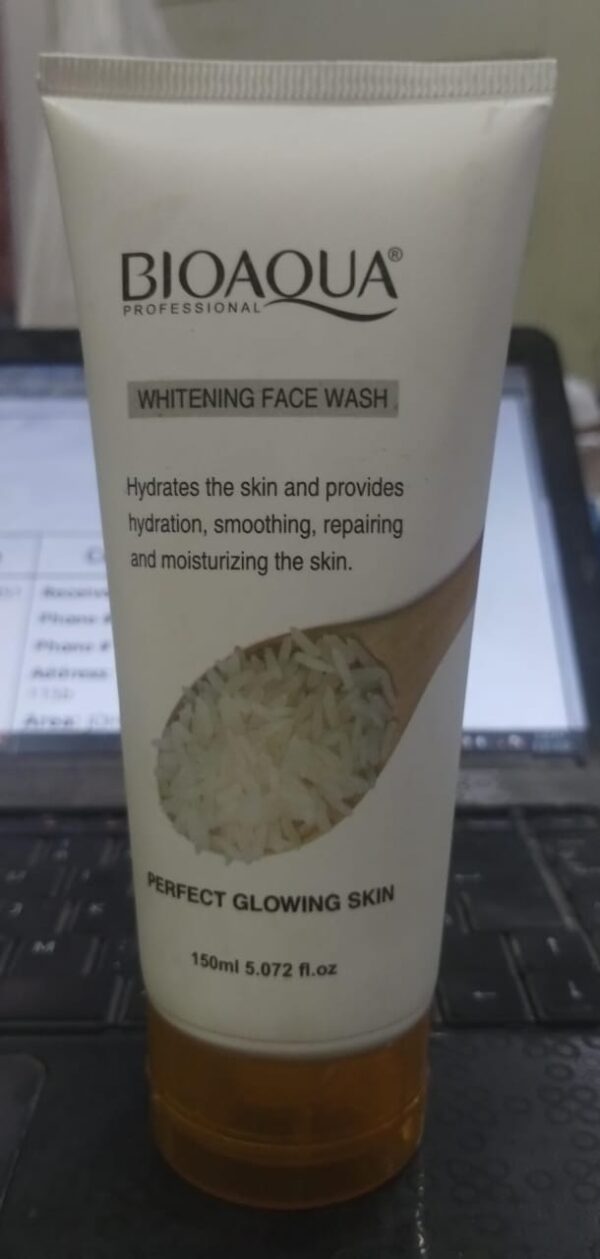 BioAqua Whitening Face Wash | Perfect Glowing Skin [150ml] - Image 2