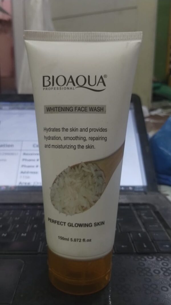 BioAqua Whitening Face Wash | Perfect Glowing Skin [150ml] - Image 3