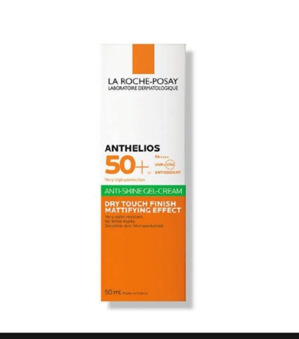 La Roche-Posay Anthelios 50+ | Gel Cream Anti Brillance - 50 ml - Image 2