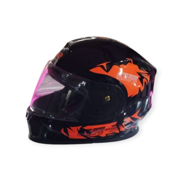 Stylish Helmet for Motorcycle Use Safety with Style | Upper Graphics: Random - Image 9
