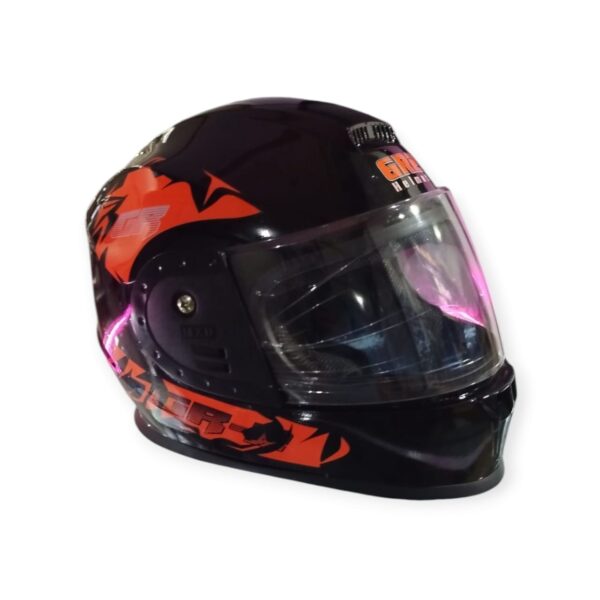 Stylish Helmet for Motorcycle Use Safety with Style | Upper Graphics: Random
