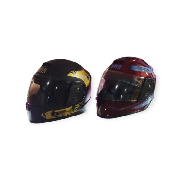 Stylish Helmet for Motorcycle Use Safety with Style | Upper Graphics: Random - Image 7