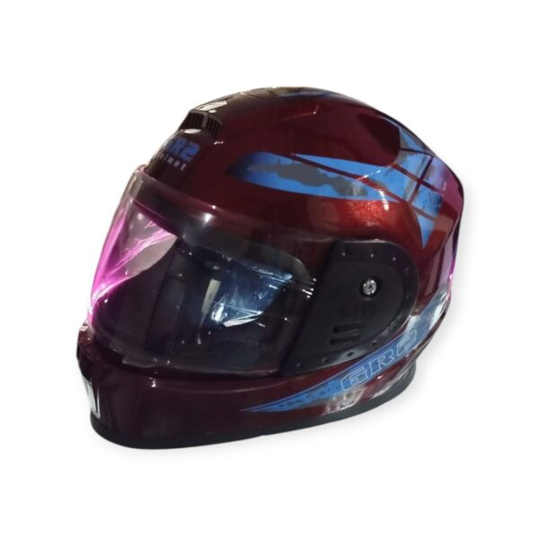 Stylish Helmet for Motorcycle Use Safety with Style | Upper Graphics: Random - Image 3