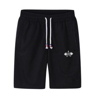 Branded Men’s Shorts Pocket BLACK | MEN | for Gym, Sports & Fitness