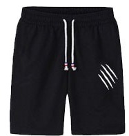 Black Color Summer Designer Stylish Shorts for Men | Black | Gym, Sports & Fitness Shorts