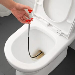 Stainless Steel Sink Wire | Drain Cleaner Wire Spring Sink Cleaning Stick