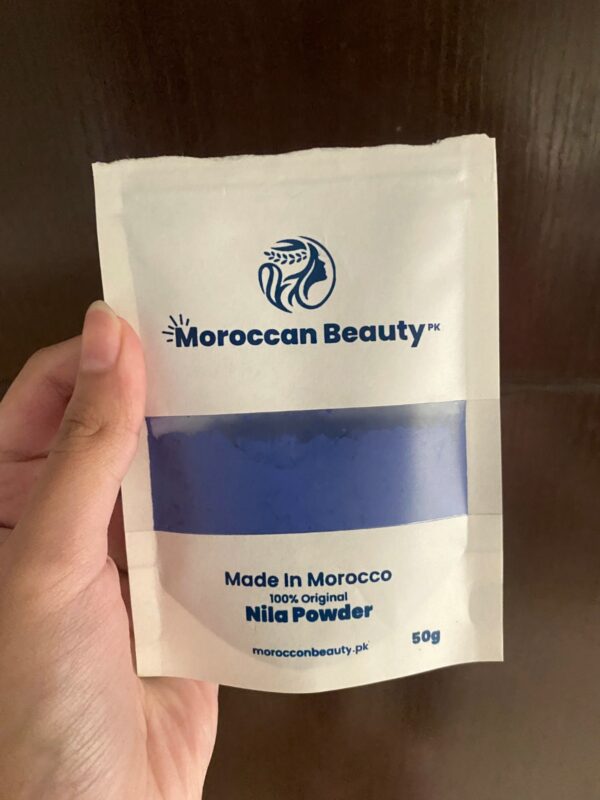 Moroccan Beauty 100% Original Nila Powder | Blue Nila Skin Whitening Powder 50g - Image 2