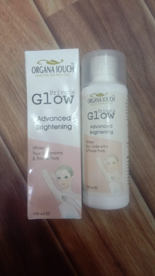Organa Touch Fresh & Natural Underarm Whitening Cream Private Glow ( Advanced Brightening ) - Image 2