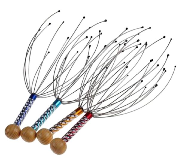 Octopus Head Relaxing Massager - Massager - Head Massager - Head Massager Machine Brand New And High Quality Head Massager - 01 Pcs - Image 2