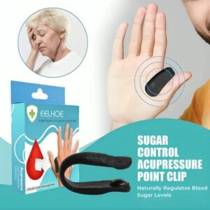 Sugar Control LI4 Acupressure Point Clip Wearable – Supporting Acupressure Relaxation, Stress Alleviation, Tension Relief and Headache Relief Hand Clip Migraine Pressure Point Clip (Copy)