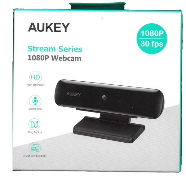 Aukey PC-W1 1080p FHD Webcam