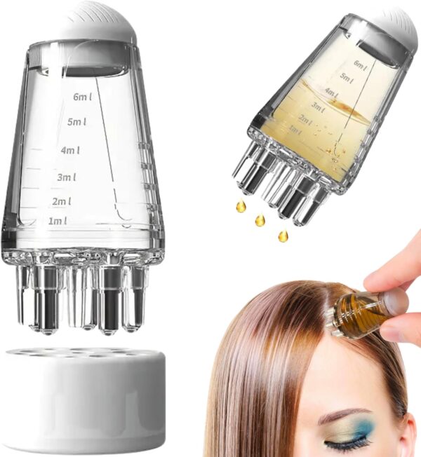 Scalp Root Hair Oil Applicator | Mini Oil Massage Comb - Image 9