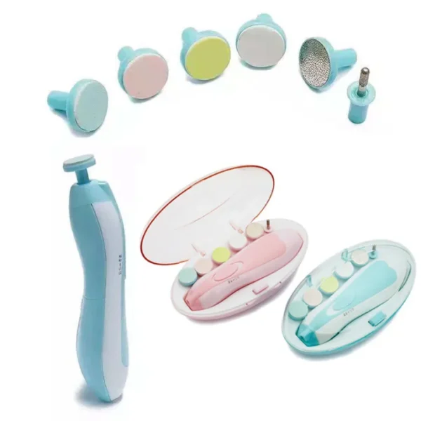Baby electric nail clipper nail cutter manicure & Pedicure 0m+ - Image 6