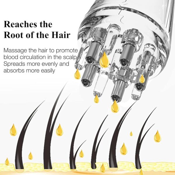 Scalp Root Hair Oil Applicator | Mini Oil Massage Comb - Image 5