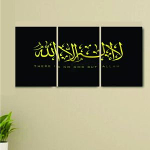 Set Of 3 Kalma Sticky Canvas Frames For Wall Decore 8x11 inches size / Sticky Phototiles For Office And Home Workplace