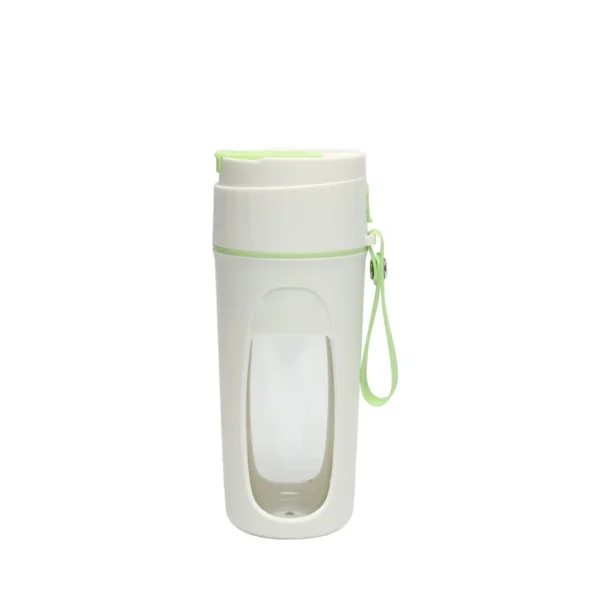 USB Rechargeable Juicer Blender- 8 Blades- Mini Portable Personal Size Juicer 350 ML (random color) - Image 10